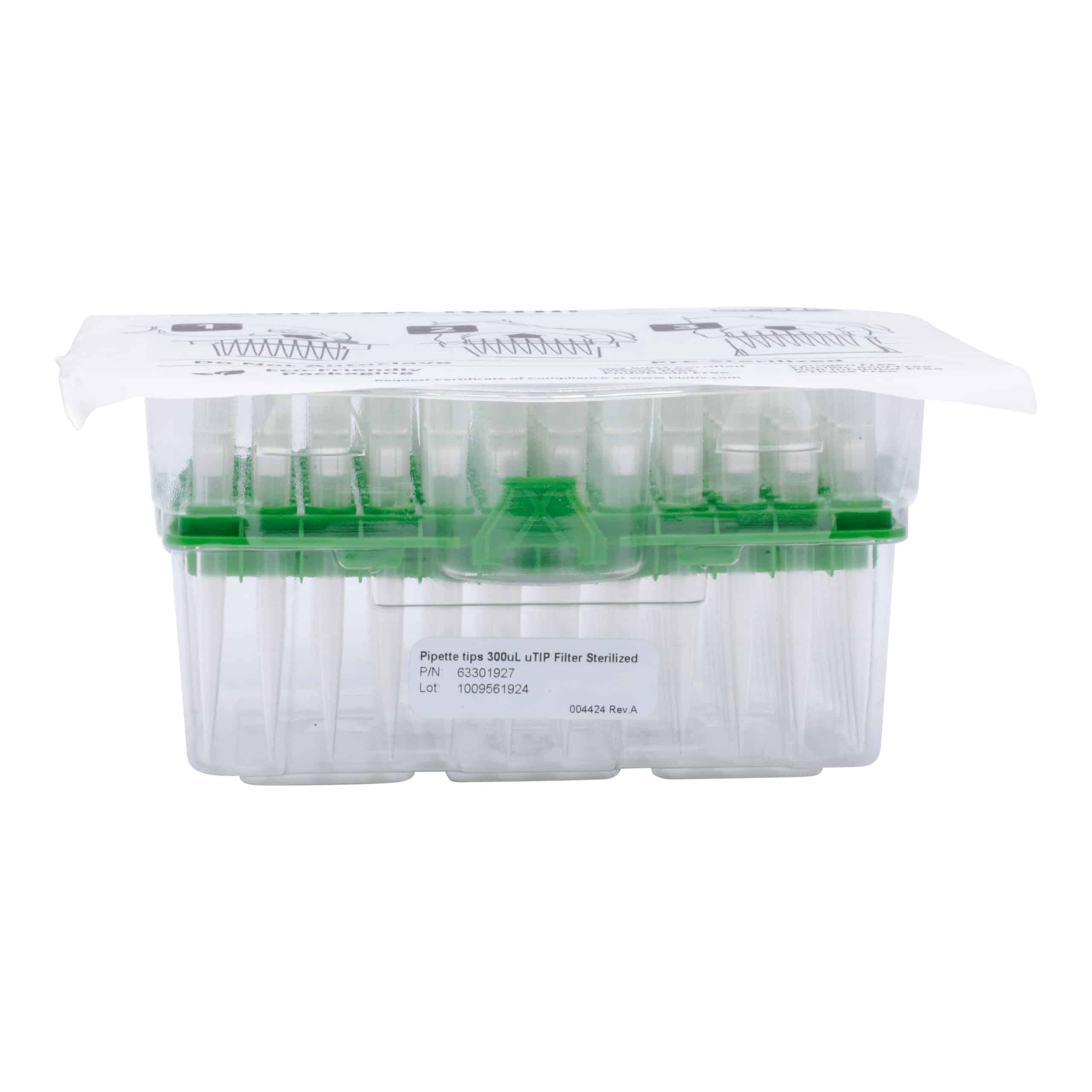 300μL Sterile Filter Pipette Tip Reload – Pure Resin uTIP Universal Fit