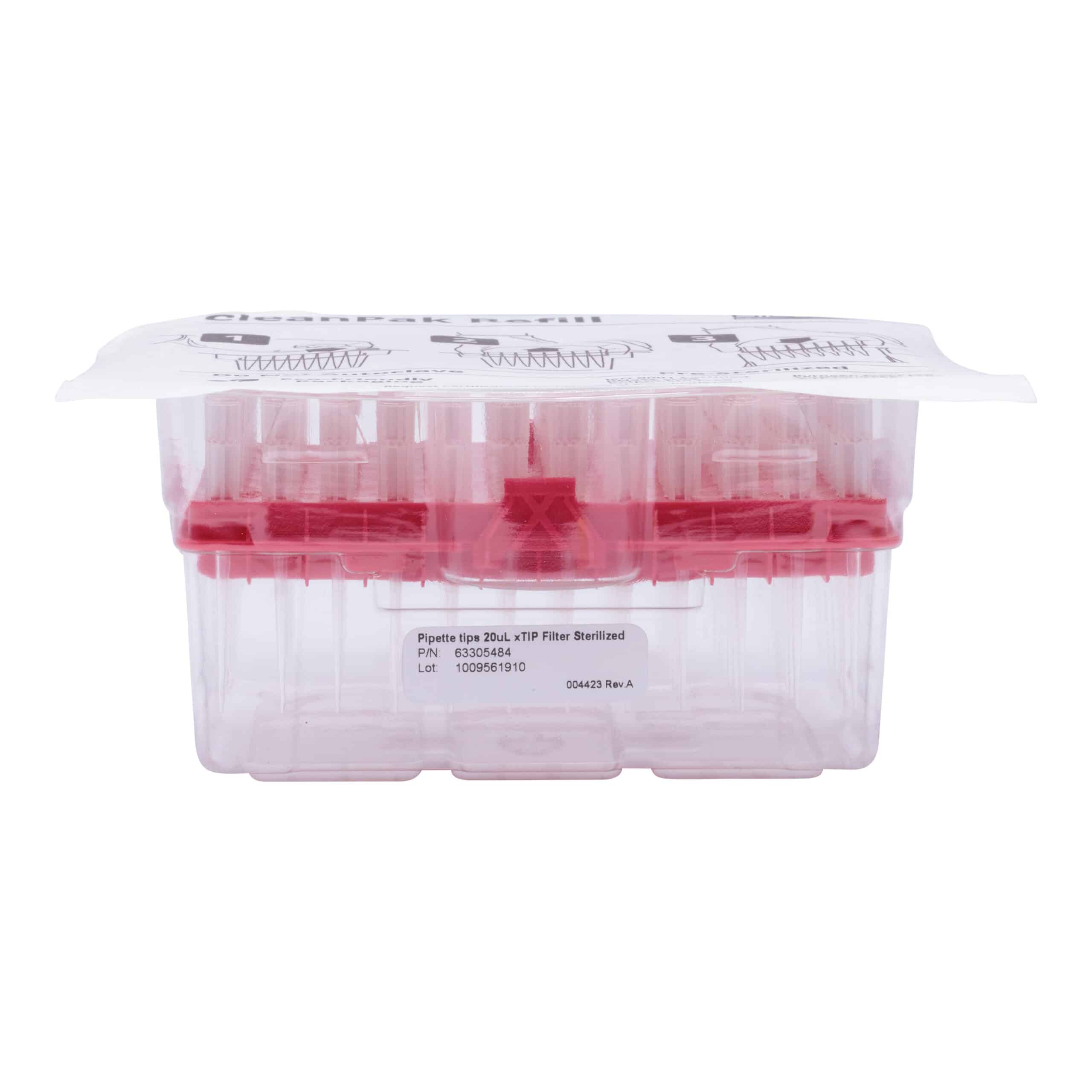 20μL Sterile Filter Pipette Tip Reload – Pure Resin  xTIP Rainin LTS and xPIPETTE Compatable