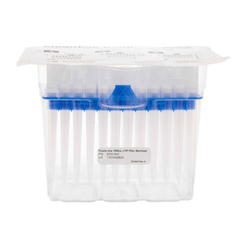 1000μL Sterile Filter Pipette Tip Reload – Pure Resin  xTIP Rainin LTS and xPIPETTE Compatable